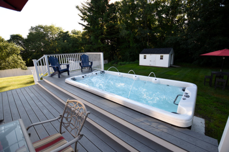 Плавательный спа бассейн с противотоком Vita Spa Swim Spa XL 4